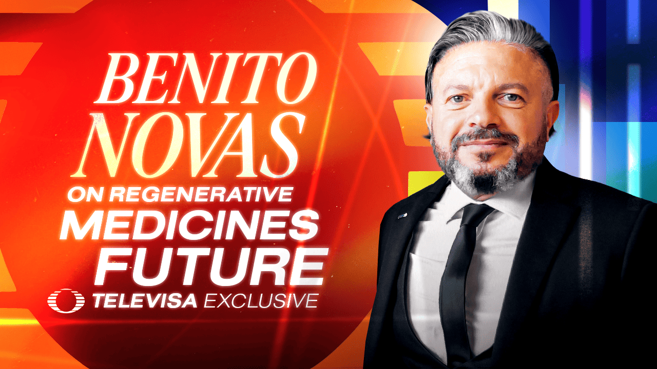 Benito Novas on Regenerative Medicines Future Televisa Exclusive ISSCA 2025