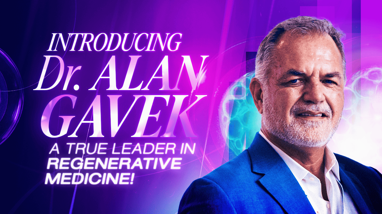 Introducing Dr. Alan Gavek – A true leader in regenerative medicine! ⚕️✨